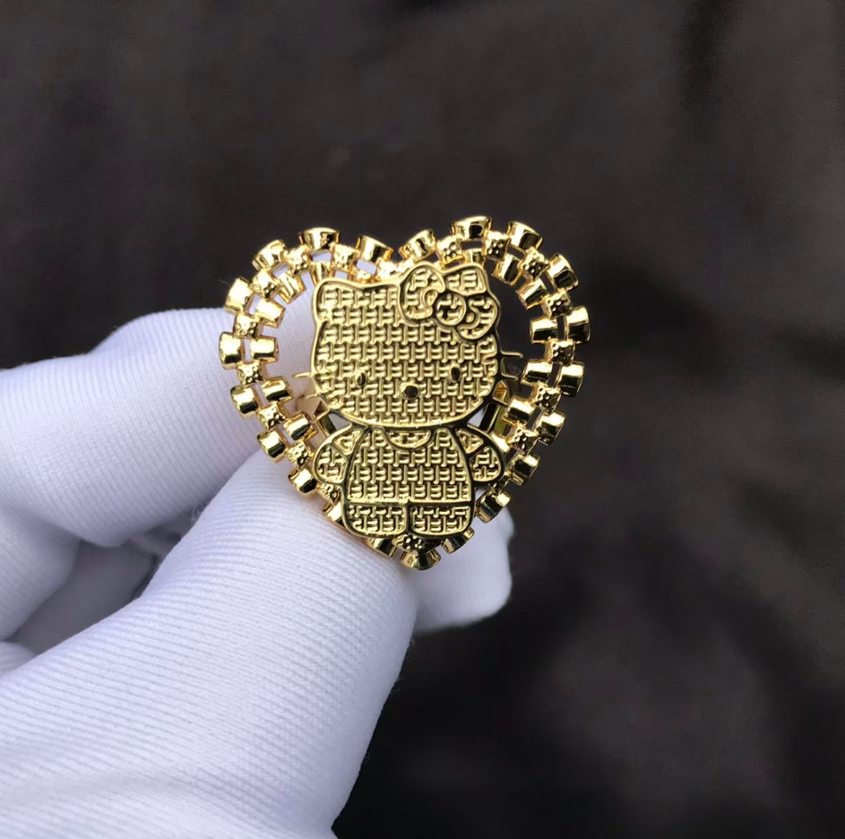 Hk Rolex Heart Ring