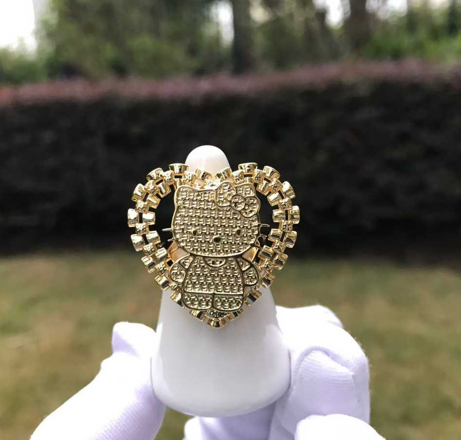 Hk Rolex Heart Ring