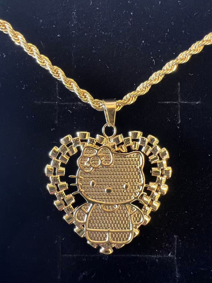 HK Rolex Gold Necklace