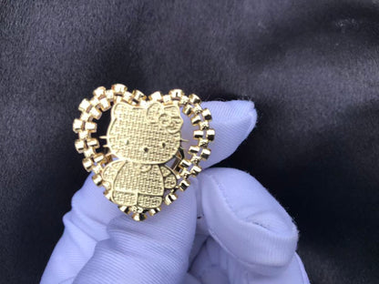 Hk Rolex Heart Ring