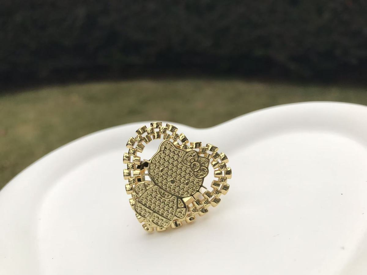 Hk Rolex Heart Ring